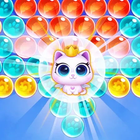 Bubble Shooter: Save The Cats